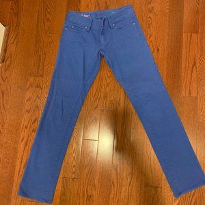 Lilly Pulitzer Worth Straight Jean Bomber Blue 4